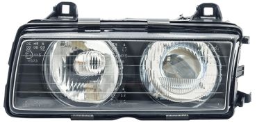 PHARE BMW SERIE 3 (E36) 1992-1995 COUPE / LAMPES H1+H1 / TYPE ZKW / GAUCHE