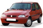Échappement Rover 100 1990-1998