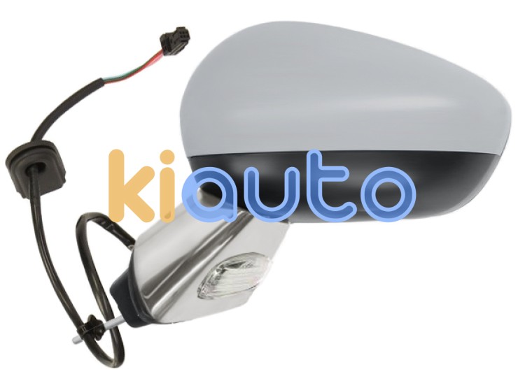 Coque De Rétroviseur Pour Citroën C3 2016-2023 - ABS Blanc, Noir, Argent, Rouge, Gris - Installation Par Clip - Protection Et Style