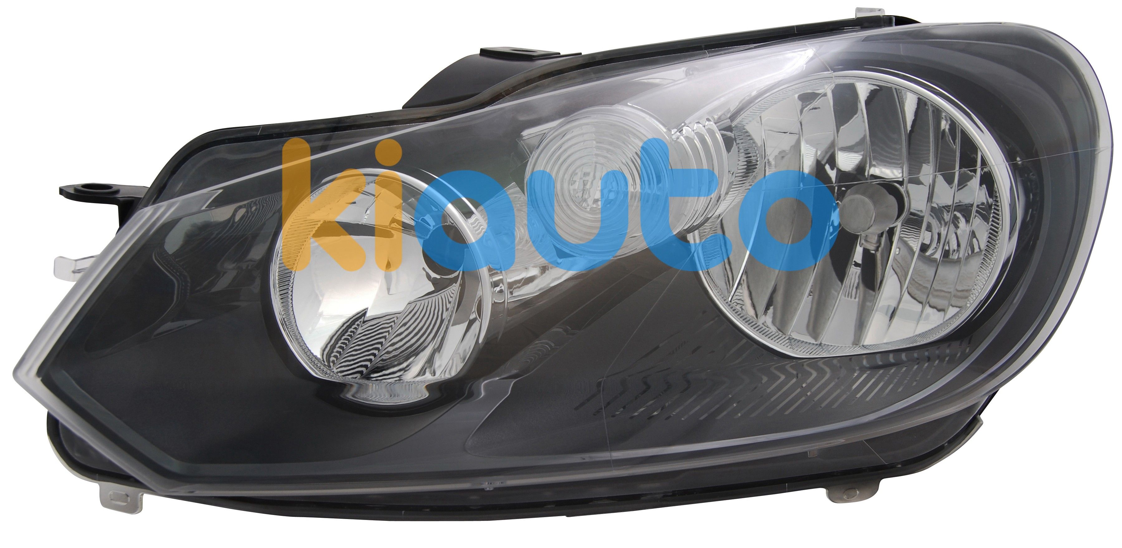 Phare volkswagen golf vi 20082012 base noire / type hella / gauche