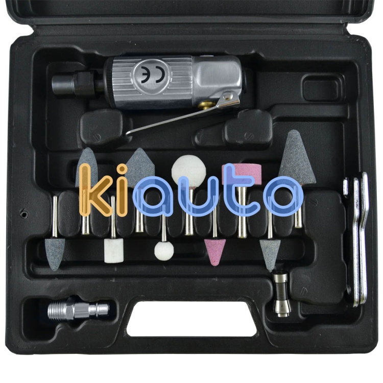 JBM 52157 | Coffret avec moleuse pneumatique 16 pieces
