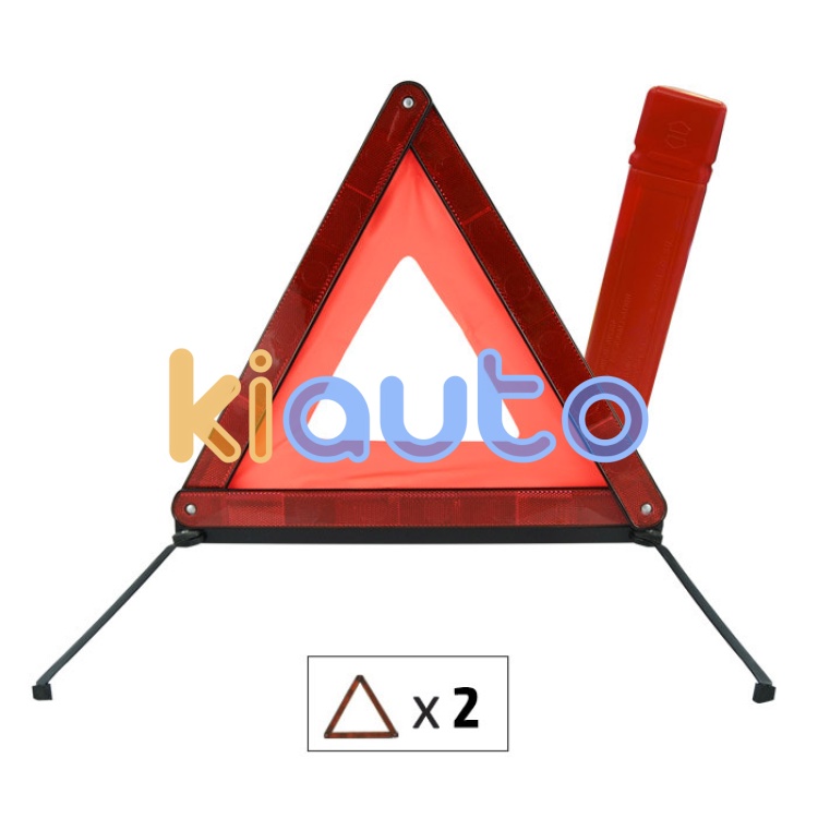 Triangle De Signalisation START | Homologué Européen | Rouge | Sécurité Routière