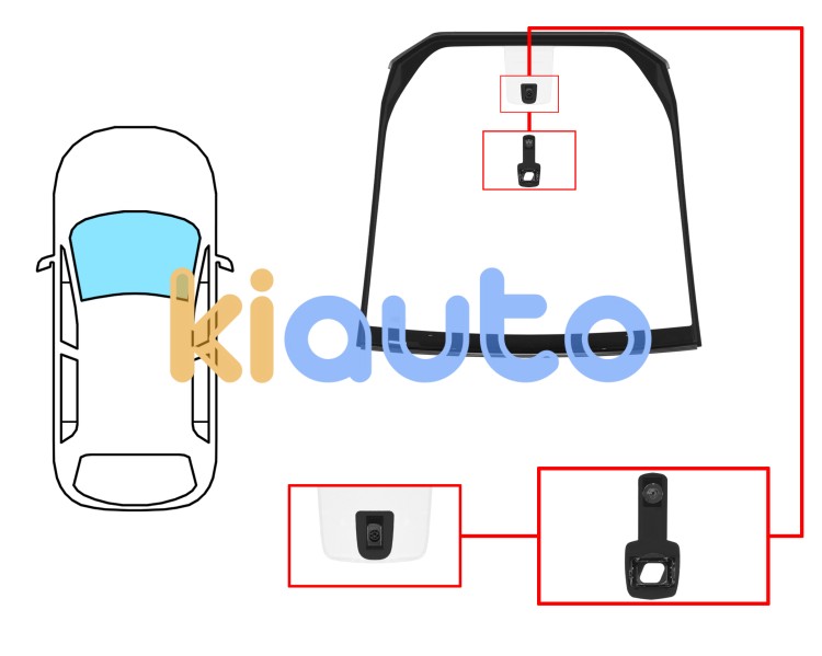 Housse De Pare-brise Hiver Pour Citroën C4 II Grand Picasso (2013-2018) - Protection Anti-neige, Anti-givre Et Anti-UV - 6