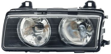 PHARE BMW SERIE 3 (E36) 1995-1998 LAMPES H7+H7 / GAUCHE