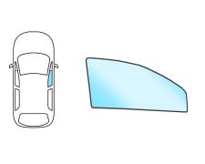 VITRE SEAT PANDA 1980-1986 AVANT / INCOLOR / DROITE