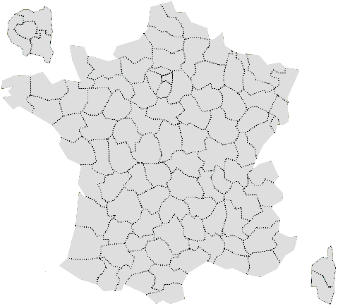 Carte de France cliquable